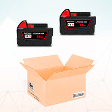 Load image into Gallery viewer, 48-11-1880 18V 9.0AH High Capacity Battery Replacement for Milwaukee 18V Lithium XC Battery M18 8.0Ah 144Wh 6.0Ah 108Wh 5.0Ah 90Wh
