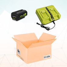 Load image into Gallery viewer, 6.5AH 40V Lithium Battery and Charger Combo for Ryobi 40V Battery with Charger Kit OP401 OP40602 OP40601 6Ah 5Ah 4Ah 3Ah Ryobi 40V Battery and Charger