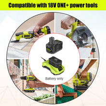 Load image into Gallery viewer, P193 18 Volt 6.5AH High Capacity Lithium Battery Replacement for Ryobi 18V Battery 6Ah 5Ah 4Ah 3Ah PBP007 RB18L50 PBP005 PBP004 P108 P192 P191 ONE+ Battery