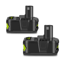 Load image into Gallery viewer, PBP005 18V 6.5Ah Battery for Ryobi 18V 4Ah Battery PBP005 PBP004 P108 P192 P191 Compatible with Ryobi 18 Volt ONE+ Battery 4.0Ah 3.0Ah 2.0Ah 1.5Ah Lithium-Ion Battery