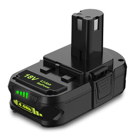 P190 18 Volt 4.0Ah Compact Battery for Ryobi 18V Battery 3.0Ah 2.0Ah 1.5Ah P190 P191 PBP003 PBP006 P189 PBP002 Compatible with Ryobi 18 Volt ONE+ Battery 2Ah 36Wh 1.5Ah 27Wh 3Ah 54Wh