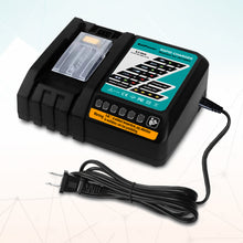 Load image into Gallery viewer, 14.4V-18V 6.5A DC18RC Rapid Charger Replacement for Makita 18V Battery Charger DC18RC 18V BL1860B 6.0Ah BL1850B 5.0Ah BL1840B 4.0Ah BL1830B 3.0Ah 18V Battery Fast Charger DC18RC DC18RD