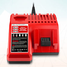 Load image into Gallery viewer, 48-59-1812 Multi Voltage 18v/12v Lithium XC Battery Rapid Charger Replacement for Milwaukee 18V M18 Battery Charger 12V M12 12V 48-59-1812 Charger