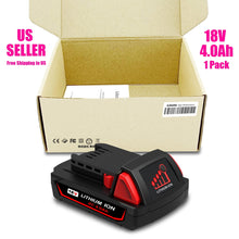 Load image into Gallery viewer, 18V M18 Battery and Charger Kit For Milwaukee M18 Cordless Power Tools