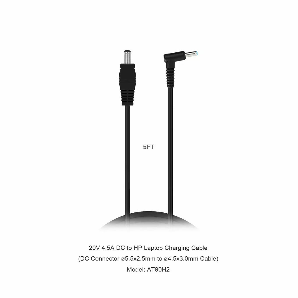 15V-20V 4.5A Charge Cable for Asus Vivobook Zenbook Charger Cable and more Asus laptop charge cables