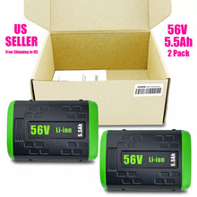 Load image into Gallery viewer, EGO 56V 5.0Ah battery BA2800T