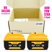 Load image into Gallery viewer, 20V 60V Battery &amp; Charger – Compatible with DEWALT 20V Max and 60V Tools