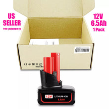 Load image into Gallery viewer, Compatible with Milwaukee 12V M12 Replacement Battery and Charger Kit