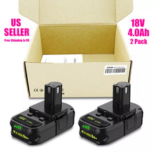 Load image into Gallery viewer, 18V ONE+ Battery &amp; Charger – Compatible with Ryobi Tools
