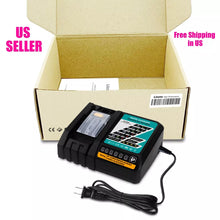 Load image into Gallery viewer, Makita 18V LXT Battery Rapid Charger DC18RC