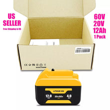 Load image into Gallery viewer, 20V 60V Battery &amp; Charger – Compatible with DEWALT 20V Max and 60V Tools