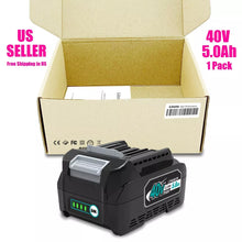 Load image into Gallery viewer, Makita 40V 5.0Ah Lithium-Ion Battery XGT BL4040 BL4050
